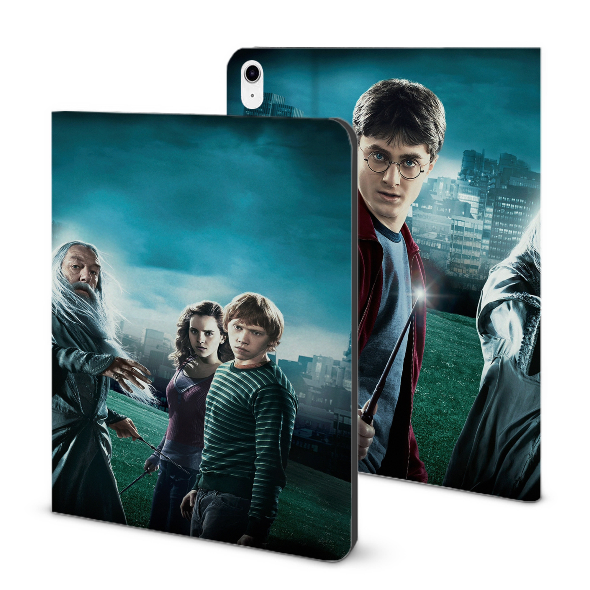 （画像用） Harry Potter ハリー・ポッターシリーズ IPad ケース ブック型 PUレザー TPU 耐衝撃 軽量 薄型 ペン収納なし 全面保護 IPad 各モデル対応